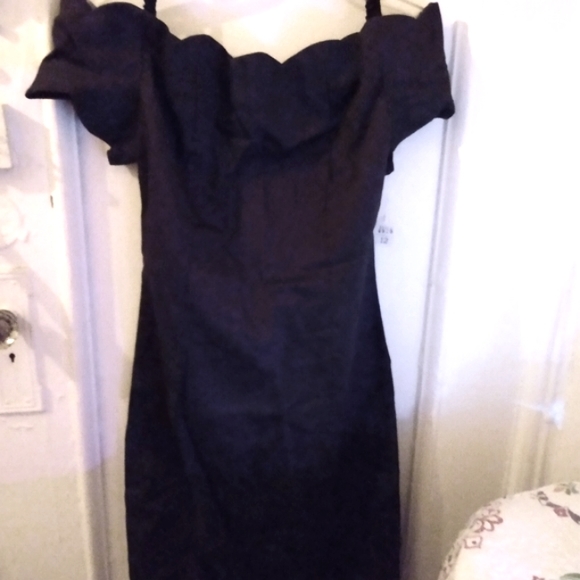 Victoria's Secret Dresses & Skirts - NWT Victoria Secret Moda Int'l black off the shoulder dress